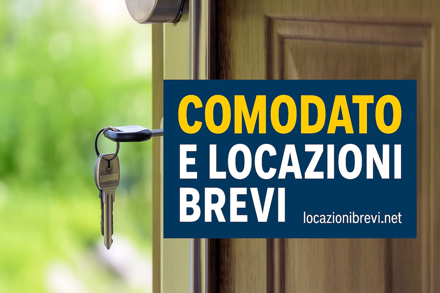 Comodato locazioni brevi